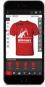 Mobile2Print Solution - T-Shirt Designer Mobile App, Online Product ...