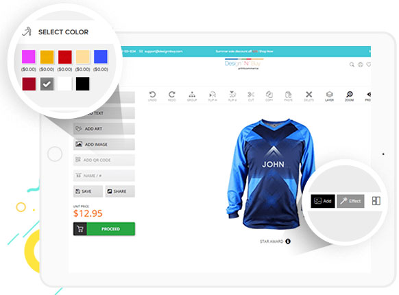 Online Sports Apparel And Uniforms Design Tool Sports Uniform Builder
