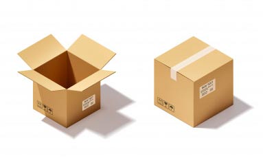 Blank packaging templates for packaging design software