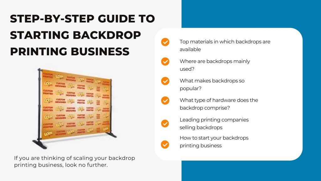 guide backdrop print business