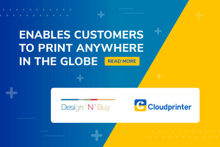 Design -n-buy partners with cloudprinter