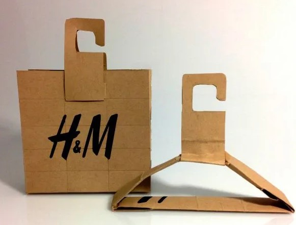 H&M sustainable packaging