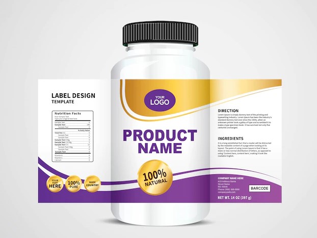 labels for pharma companies