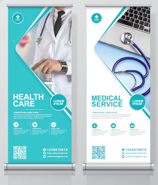 standee printing for healthcare