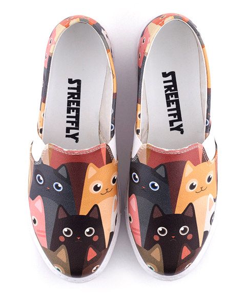 printed shoes