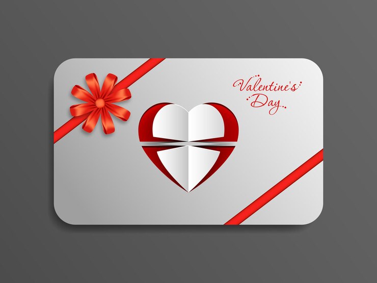 valentine gift card