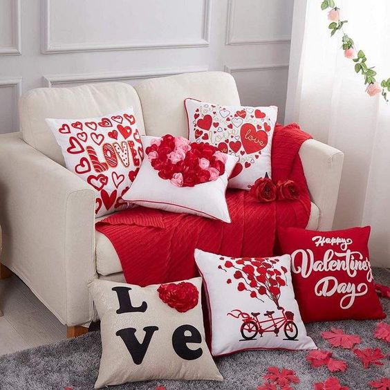 valentine pillow
