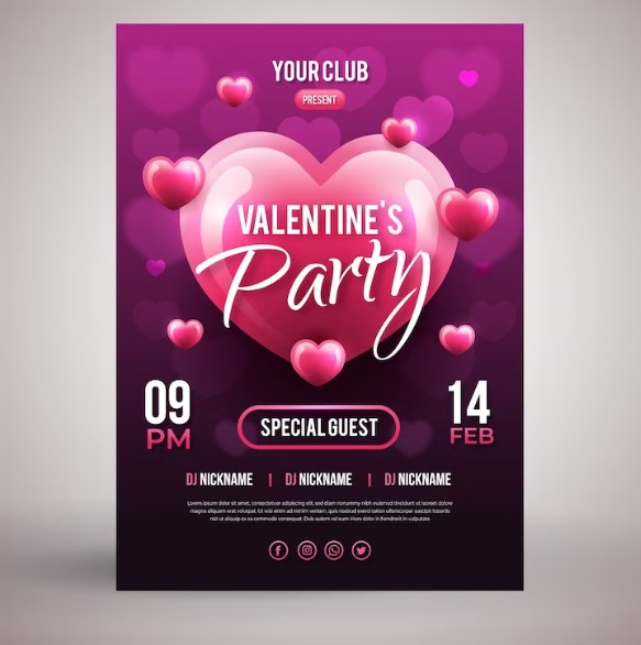 valentine poster