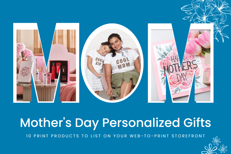 Mothers Day Personalized Poster Gift