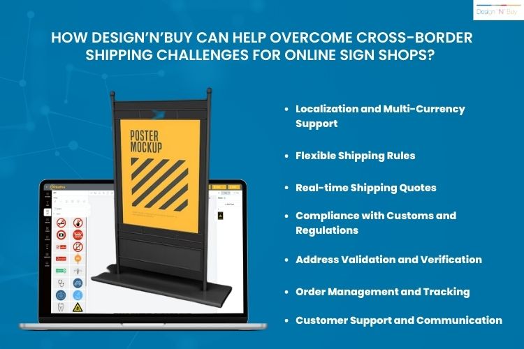 How Design’N’Buy Can Help Overcome Cross-Border Shipping Challenges For Online Sign Shops ​