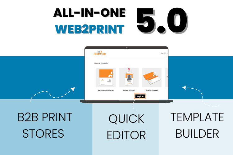 all in one web2print latest release 5.0