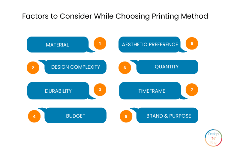 For choosing which method is most suitable for you, we suggest you take the following factors into consideration