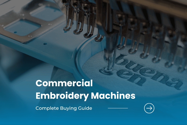 Best Commercial Embroidery Machines 2024