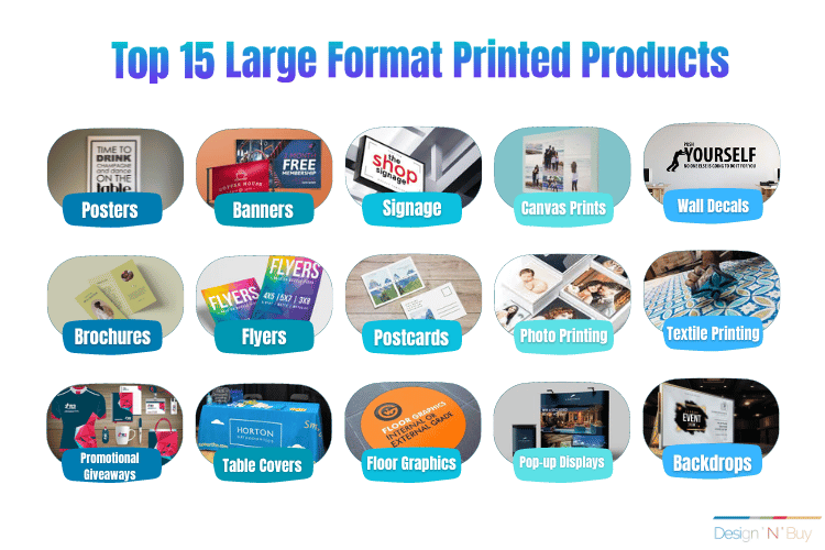 15 Must-Have Large Format Printed Products for Your Expo Season