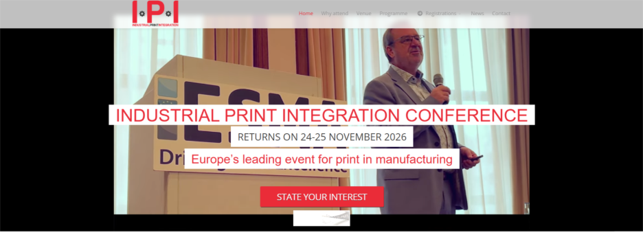Industrial Print Integration Conference (IPI 2026) - Printing Trade Shows and Events to Attend in Europe