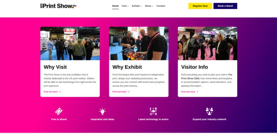 The Print Show - Printing Trade Shows and Events to Attend in UK