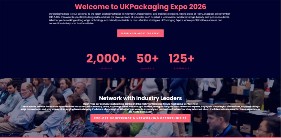 UK Packaging Expo 2026 - Printing Trade Shows and Events to Attend in UK