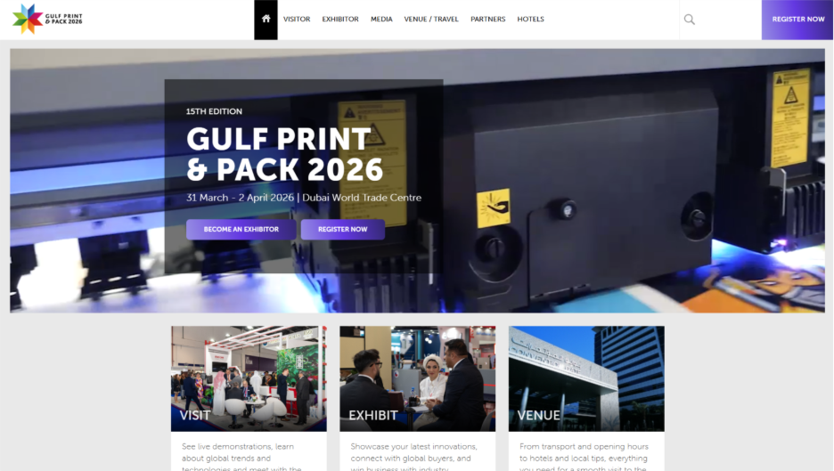 Gulf Print & Pack 2026 - Printing Trade Shows in the UAE 2026 