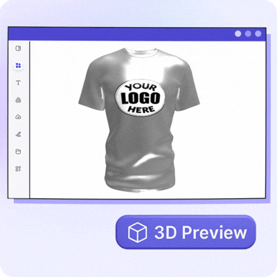 3D previews - tshirt design tool
